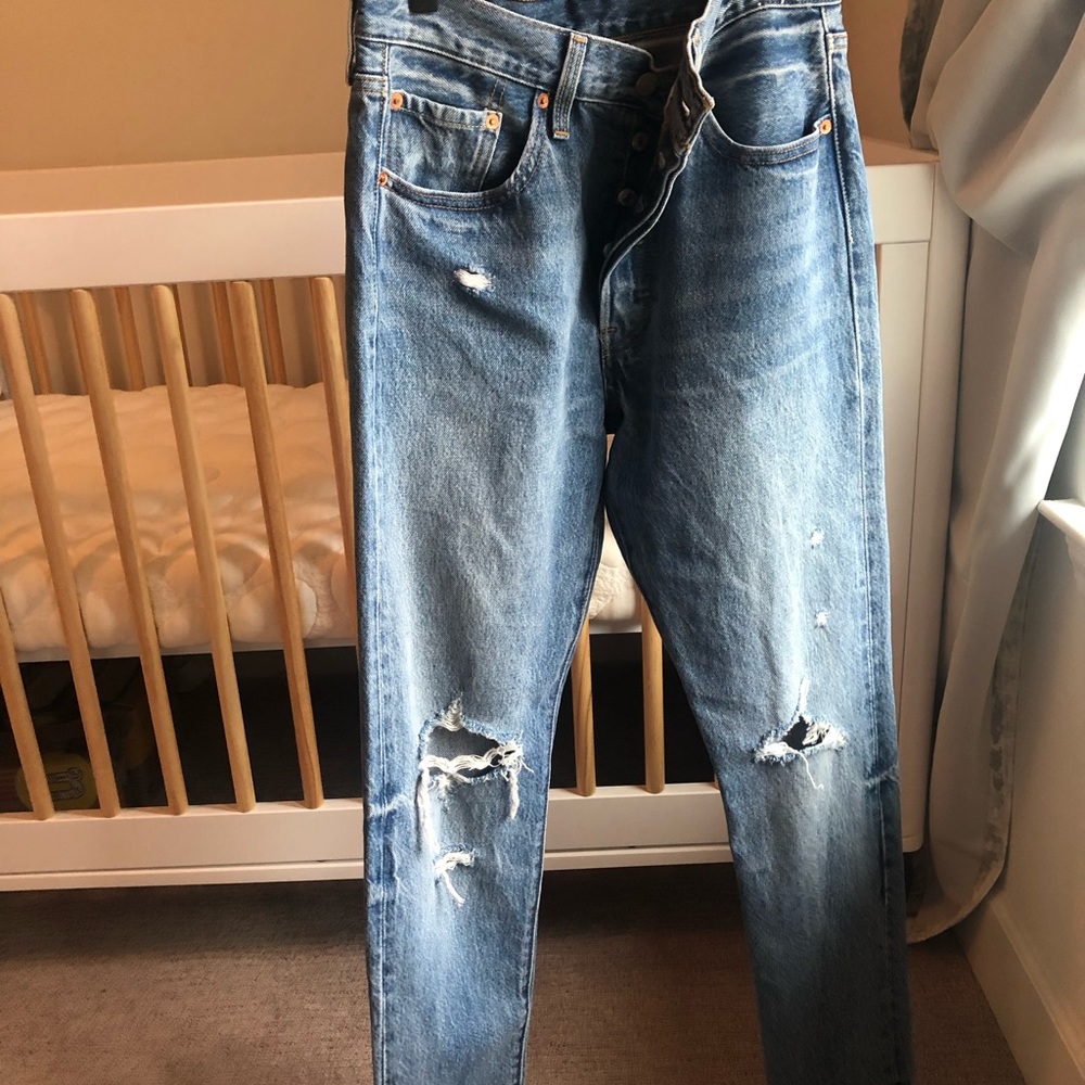 Levi’s Distressed Original Fit Jeans
